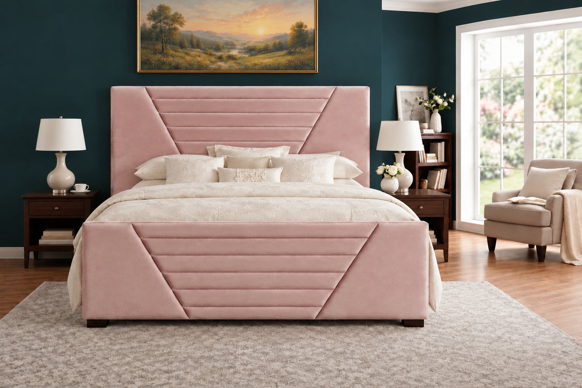 Blushbedframe straight