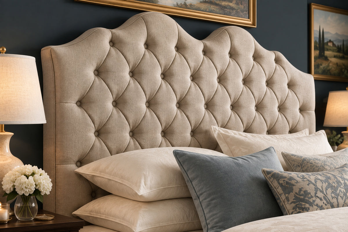 Crown Luxury Bedframe Side UK