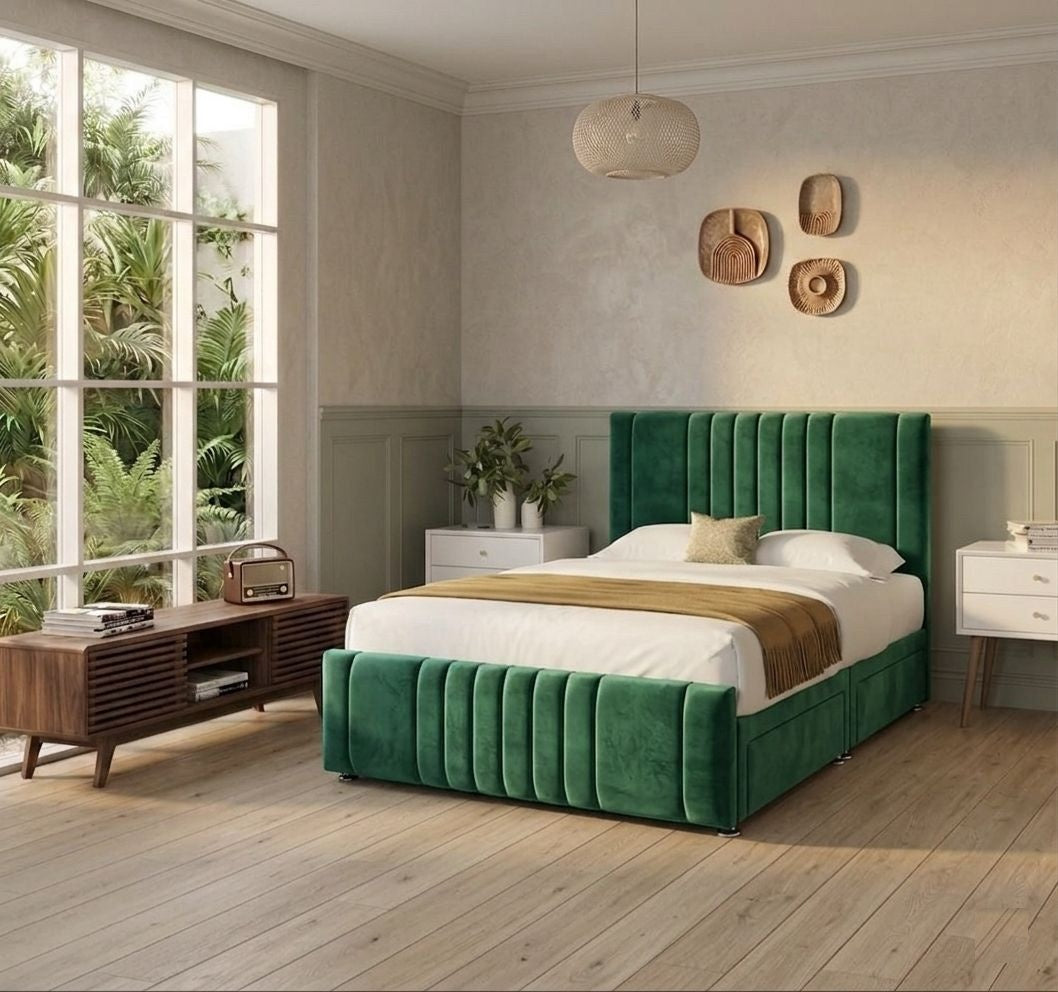 Divan Beds with Footboard